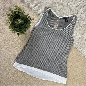 Layered Open Back Tank
